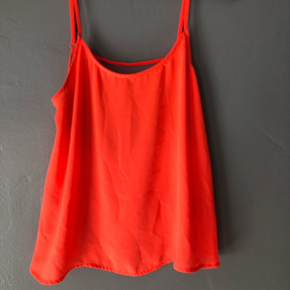 Neon orange top